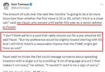 FOMC Rate Cut Analysis: Start Small or Big? | Wall Street Journal Fed Watcher Perspective news-13092024-004451